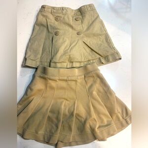 Girls old navy uniform skort bundle